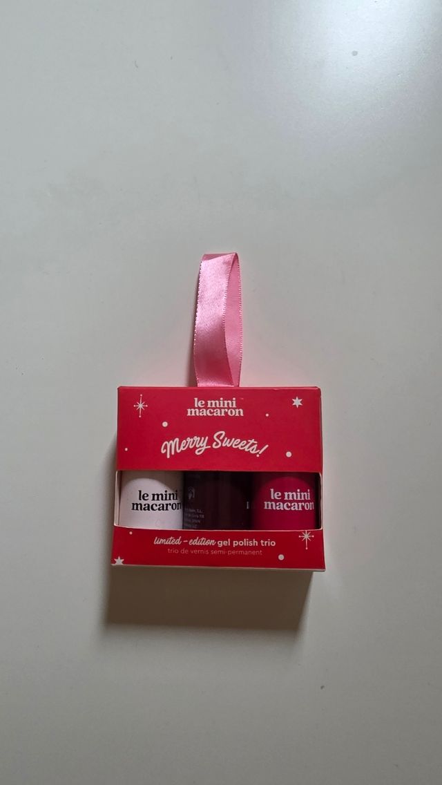 Mini macaron navidad