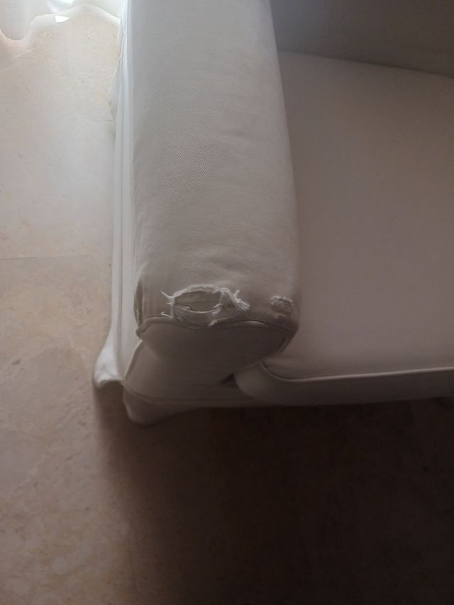 Sillón blanco relax