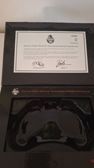 Mando PS2 Street Fighter Anniversary Akuma Edition