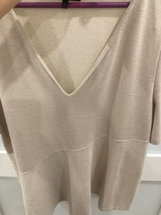 Camiseta dorada