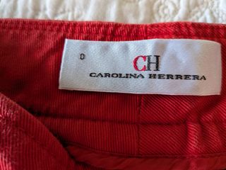 Pantalón rojo Carolina Herrera
