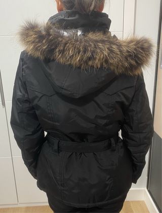 Parka Belstaff negra mujer