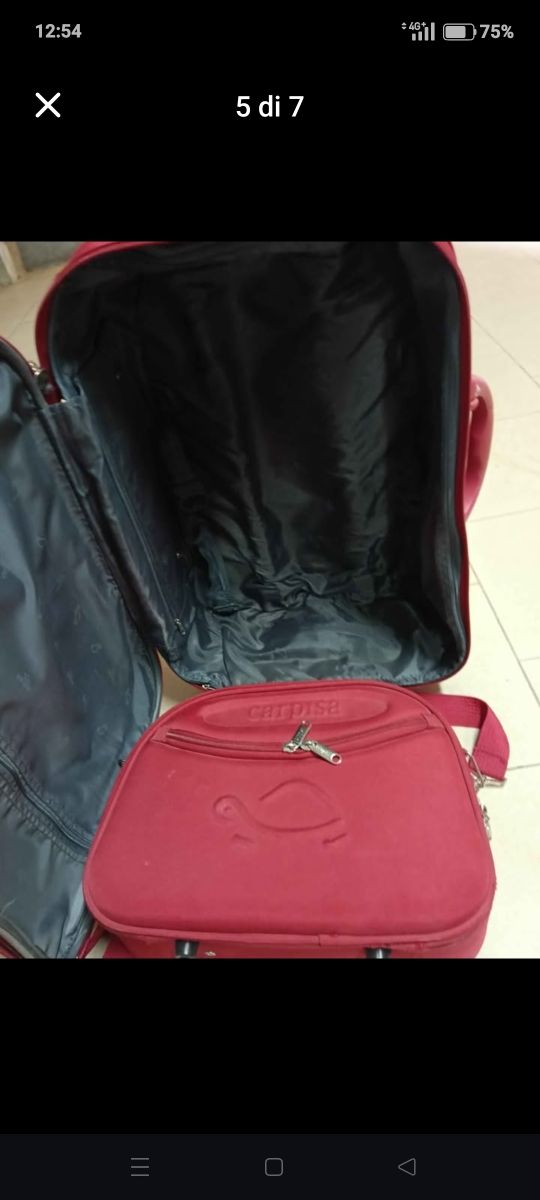 2 Valigie Carpisa rosse