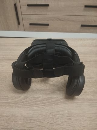 Gafas VR con auriculares - Negras