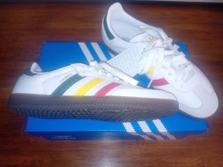 Adidas Samba OG - Zapatillas Blancas y Verdes