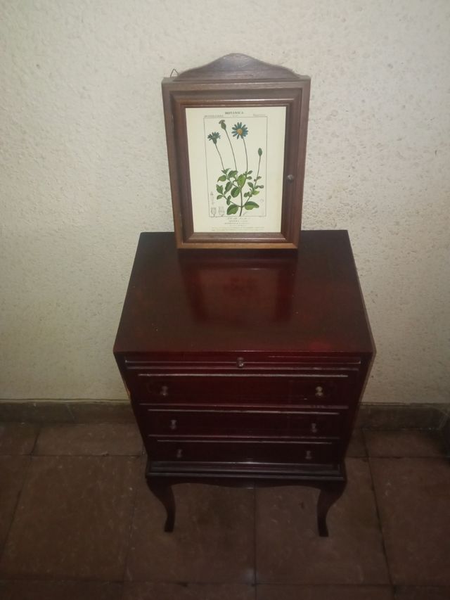 Colgador llaves madera marrón