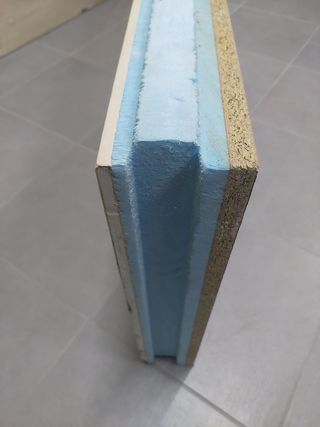 Paneles sandwich aislamiento tejado 240x60x11