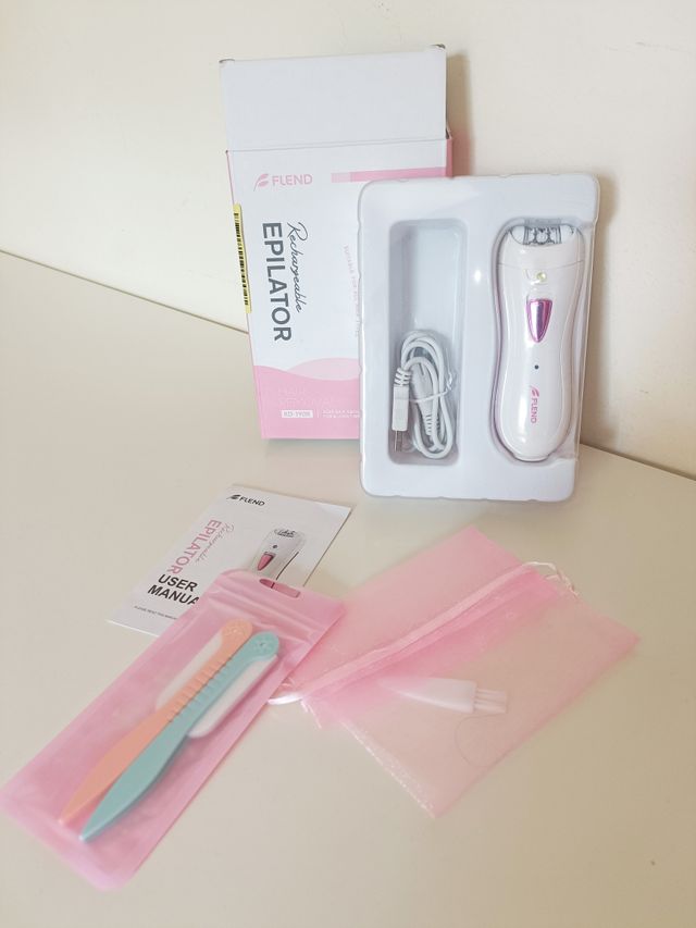 Epilatore corpo Flend KD-190 ricaricabile, bianco