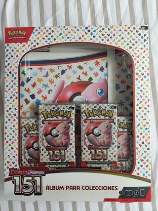 Binder collection pokemon 151 español