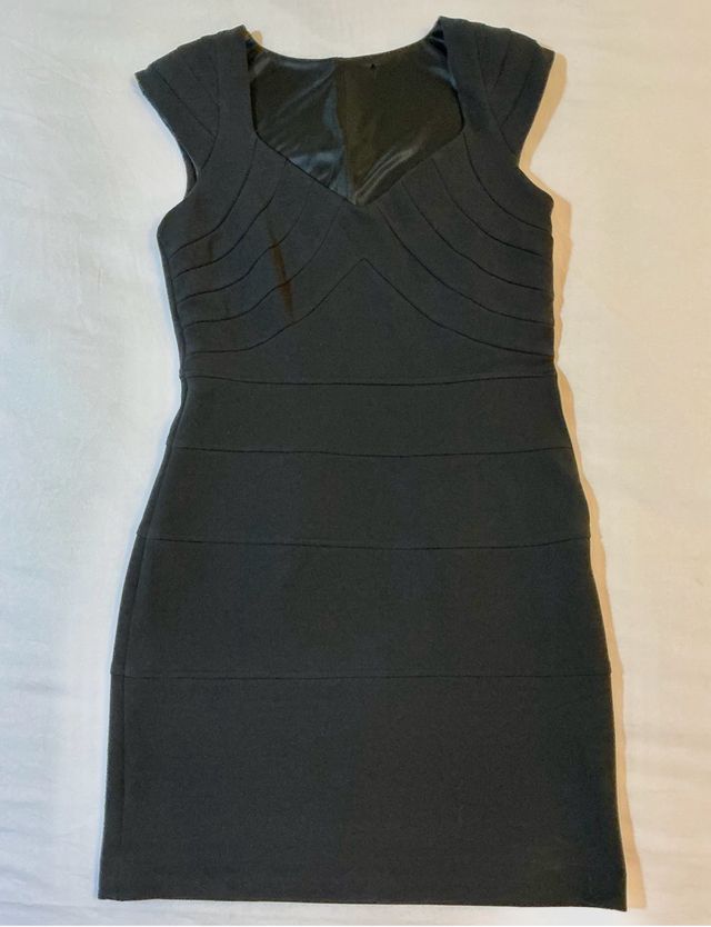 VESTIDO NEGRO MUJER 