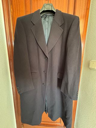 Abrigo Burberry vintage XXL negro