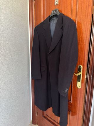 Abrigo Burberry vintage XXL negro