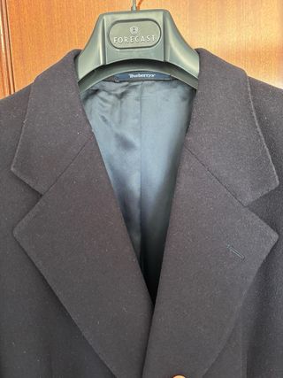 Abrigo Burberry vintage XXL negro