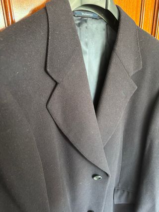Abrigo Burberry vintage XXL negro
