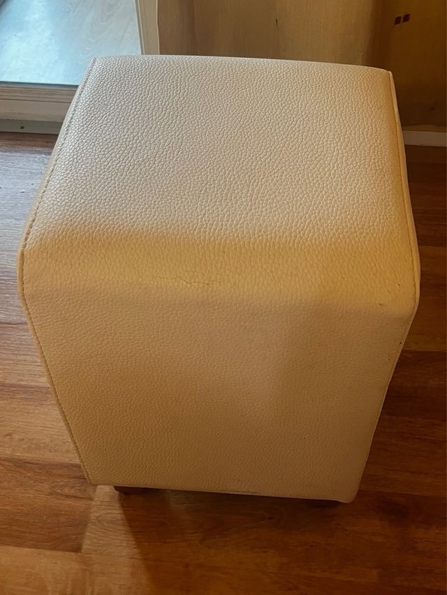 Puf beige - Asiento pequeño