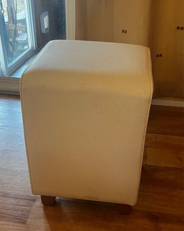 Puf beige - Asiento pequeño