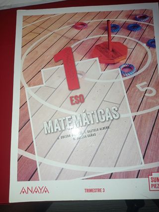 Matemáticas 1º ESO - Anaya