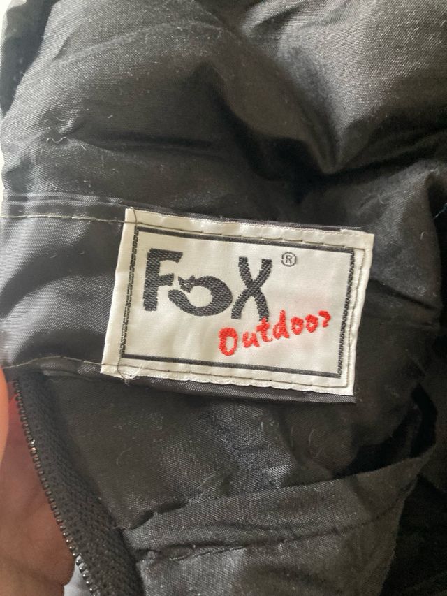 Saco dormir FOX outdoors negro