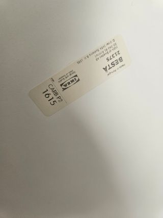 Mueble TV blanco - 2 cajones