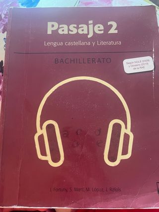 Pasaje 2. Lengua bachillerato