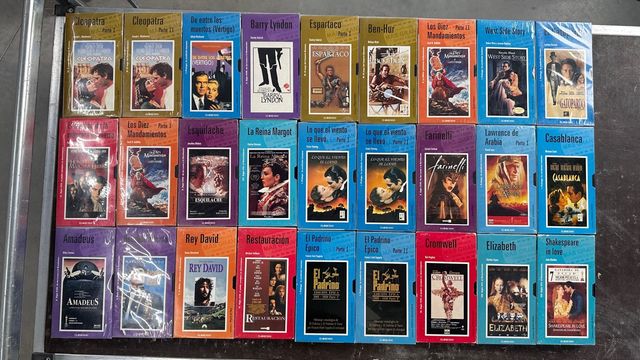 VHS Clásicos Cine Internacional.