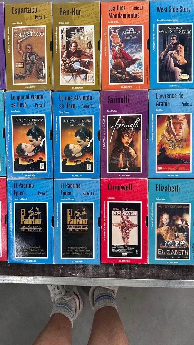 VHS Clásicos Cine Internacional.