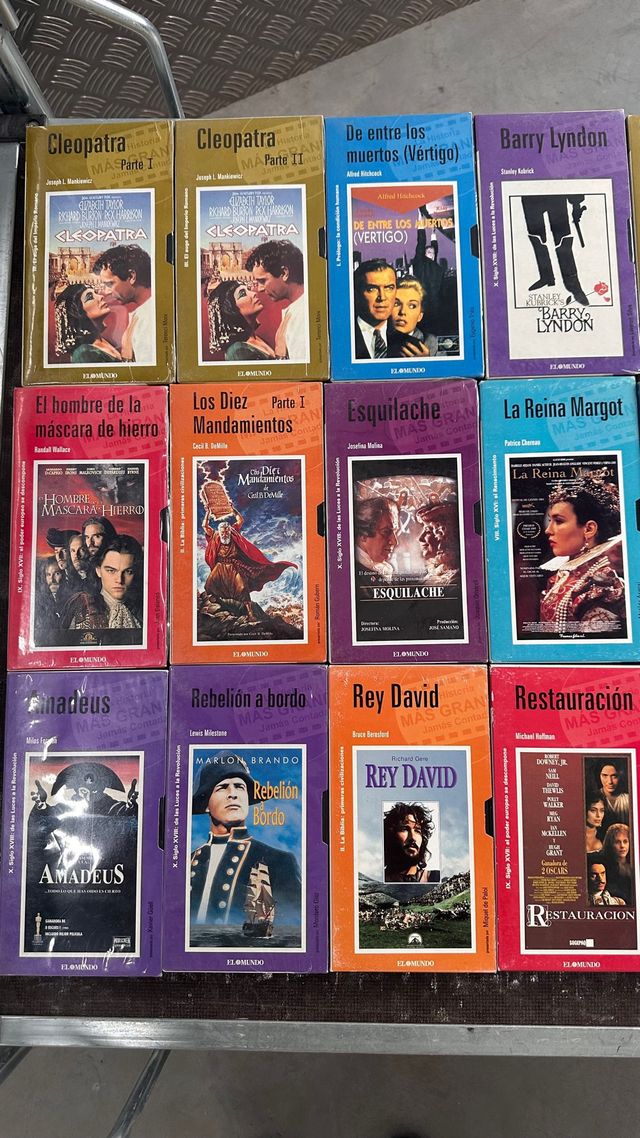 VHS Clásicos Cine Internacional.