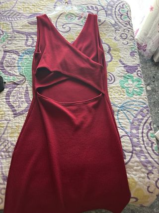 Vestido rojo corto