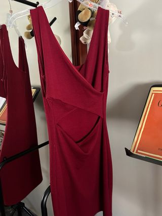 Vestido rojo corto