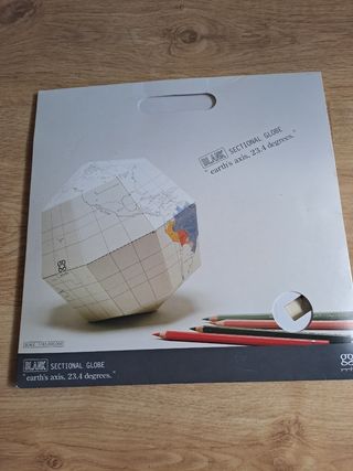 Globo terráqueo DIY puzzle
