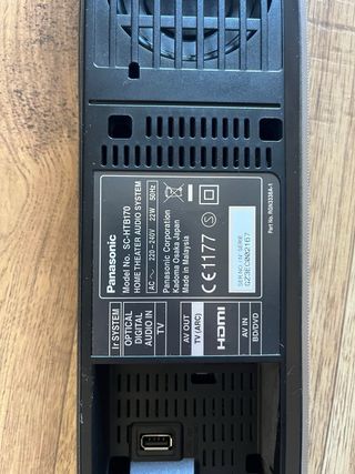 Barra sonido Panasonic SC-HTB170 - Gris plata