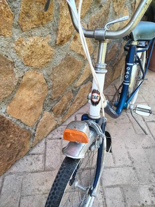 Bicicleta antigua GAC Eibar coleccionista.