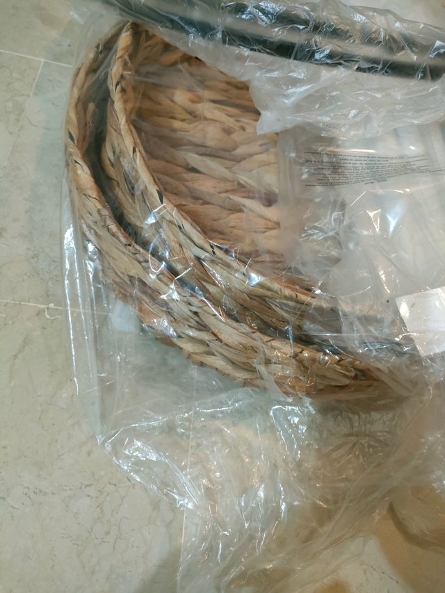 2 Mesitas Boho + ventilador.