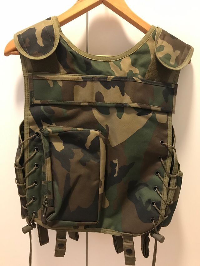 Chaleco táctico militar multibolsillos