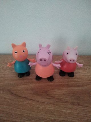 Figuras Peppa Pig - 3 figuras