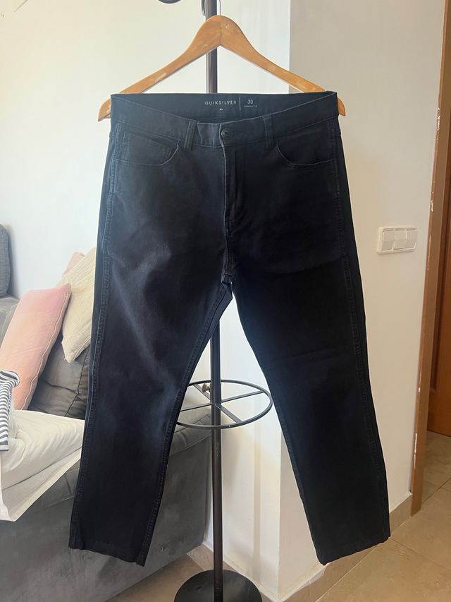 Pantalón Quiksilver negro talla M