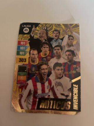 Cromo Invincible LaLiga 303 Míticos