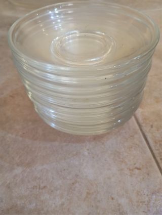 Juego café taza cristal