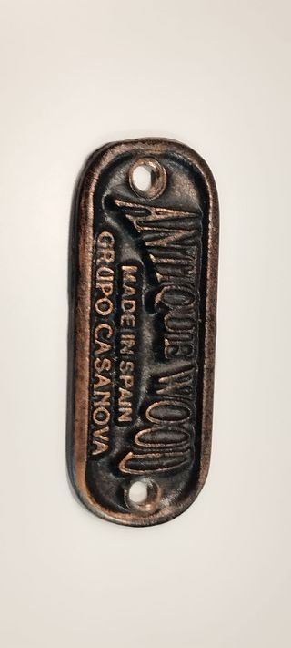 Mesa auxiliar madera - marrón