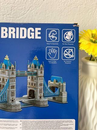 Puzzle 3D Puente de Londres 41 piezas