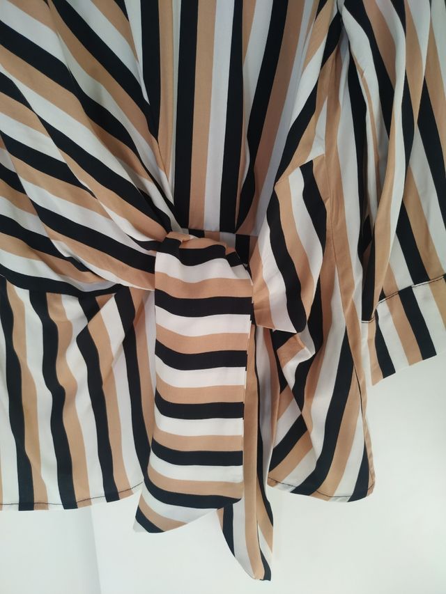 Blusa rayas PIMKIE - marrón-negra