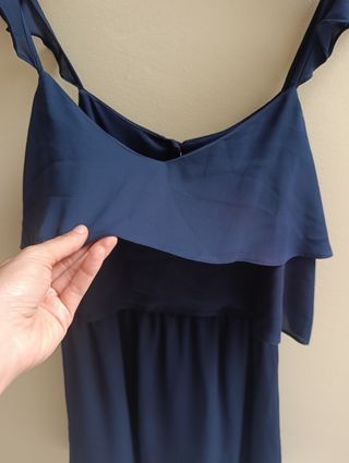 Vestido azul marino corto verano