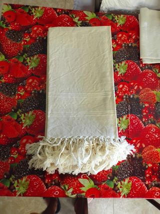 Numero 6 asciugamani Cotone Anni '50 Beige 65x80