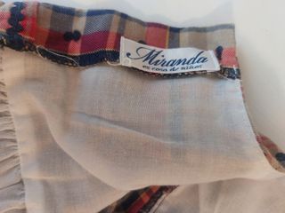 Vestido invierno bebé Miranda 6M + Capota nuevo