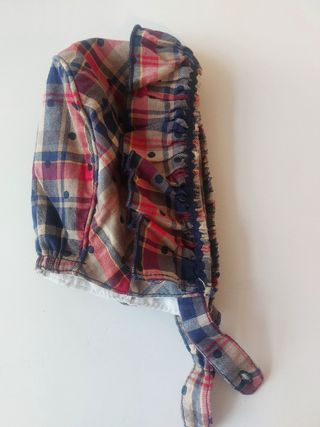 Vestido invierno bebé Miranda 6M + Capota nuevo