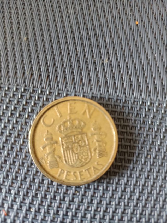 Moneda 100 pesetas España 1984