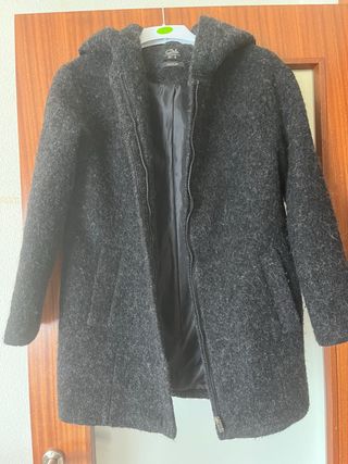 Abrigo gris oscuro  talla M