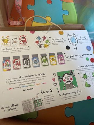 Juego emociones: El monstruo de colores