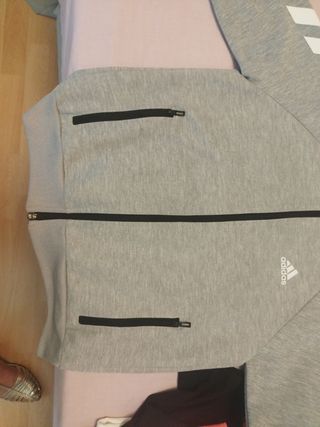 Chaqueta Adidas original niño/niña gris 