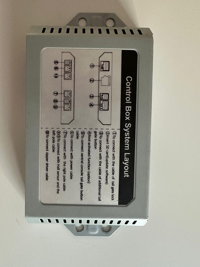 Centralita cierre maletero Peugeot 3008